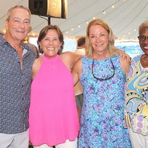 09/28/23, ANNUAL HOLIDAY EXPRESS SUNSET BENEFIT CLAMBAKE CELEBRATES 30TH ANNIVERSARY, Jim Celestino, Marilee Celestino, Cathy Christiana, Hollis Cooper