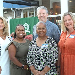 09/21/23, MONMOUTH PARK CHARITY FUND’S WINNERS CIRCLE SOCIETY AWARDS GRANTS TO NONPROFITS, Marta Quinn, Lenore Gibson, Gwen Love, Tom Donovan, Heather Keefe