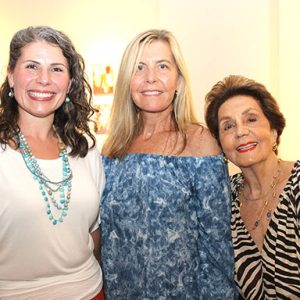 09/07/23, ATLANTIC HIGHLANDS ARTS COUNCIL HELD LAUNCH PARTY FOR FILM-ONE-FEST, Ginny Sanzo, Marianne Largey, Dido Krikorian