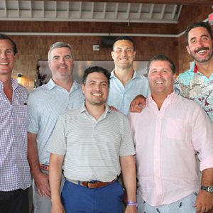 09/14/23, RFH TOUCHDOWN CLUB’S ANNUAL KEN SWAIN BULLDAWG COCKTAIL PARTY, Colin Dudick, Andrew Robinson, Mike Guerrero, Joel Mercadante, Billy Duffy, Robbie Doran