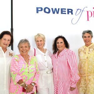 08/31/23, LEON HESS CANCER CENTER COUNCIL PRESENTED 28TH ANNUAL POWER OF PINK, Virginia Croddick, Angela Sgro, Barbara King, Ivee Fromkin, Corie Ferrentino