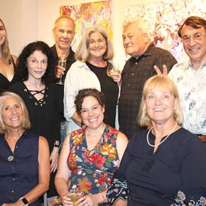 09/07/23, ATLANTIC HIGHLANDS ARTS COUNCIL HELD LAUNCH PARTY FOR FILM-ONE-FEST, Karyn Merrill, Susan Johnson, Corinna Thuss, Chrissy Rabe, Caryl Rosen, Gary Hildebrand, Tania Kimche, Tom Churak, Richard Launer