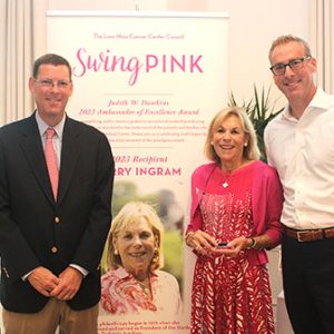 10/05/23, LEON HESS CANCER CENTER COUNCIL PRESENTED SWING PINK LUNCHEON, Terry Ingram, Jonathan, Jay