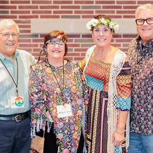 11/02/23, TWO RIVER THEATER KICKS OFF 30TH ANNIVERSARY AND CELEBRATES THE PRODUCTION OF ‘HAIR’, Charles Mattina, Theresa Mattina, Joanna Leddin, Brian Leddin