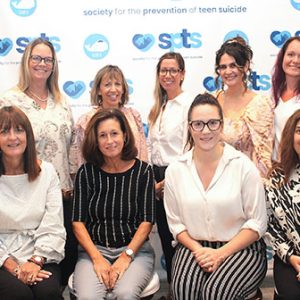 10/26/23, SOCIETY FOR THE PREVENTION OF TEEN SUICIDE’S WOMEN OF WELLNESS AND WONDER LUNCHEON, Trish Reiss, Beth McLoone, Christina Longo, Gabriella Bonocore, Kristy Hensle, Mary Buell, Lauren Bertrand, Katie Kauffmann, Lauren Ruzzano