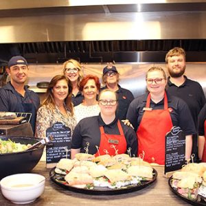 12/07/23, CASA HELD SECOND ANNUAL ‘NIGHT WITH SPIRIT’, Stephanie Cartier, Lisa LoSchiavo, Francine Acquaviva, volunteers