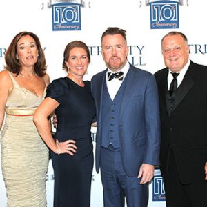 01/18/24, TRINITY HALL HELD 10th ANNIVERSARY GALA, Victoria Gmelich, Mairead Clifford, Sean Clifford, Justin Gmelich