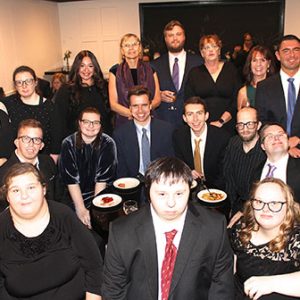01/18/24, THE ARC OF MONMOUTH’S 57TH ANNUAL WINTER GLOW, Staff members, Josephine Guttadauro, Alexandra Sciortino, Ryan Cartier