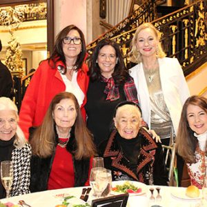 01/11/24, MONMOUTH CONSERVATION FOUNDATION’S HOLIDAY STYLE LUNCHEON AND SHOPPING SPREE, Anna Grace Howie, Barb Etter, Marty Huber, Catherine Baker-May, Tracy Cole, Grace Hanlon, Kathleen Kenney