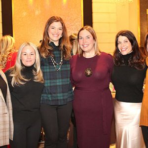 01/11/24, MONMOUTH CONSERVATION FOUNDATION’S HOLIDAY STYLE LUNCHEON AND SHOPPING SPREE, Jamie Druckman, Leslie Reni, Veronica Meagher, Nora King, Anna Bain-Reynolds, Beth Weiss