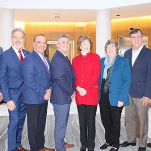 02/15/24, HABCORE KICKS OFF SPRING GALA AND ANNOUNCES 2024 GALA HONOREES, Erik Anderson, Ross Licitra, Tom Arnone, Steve Heisman, Susan Kiley, Susan Harbison, Jim Harbison, Nick DiRocco