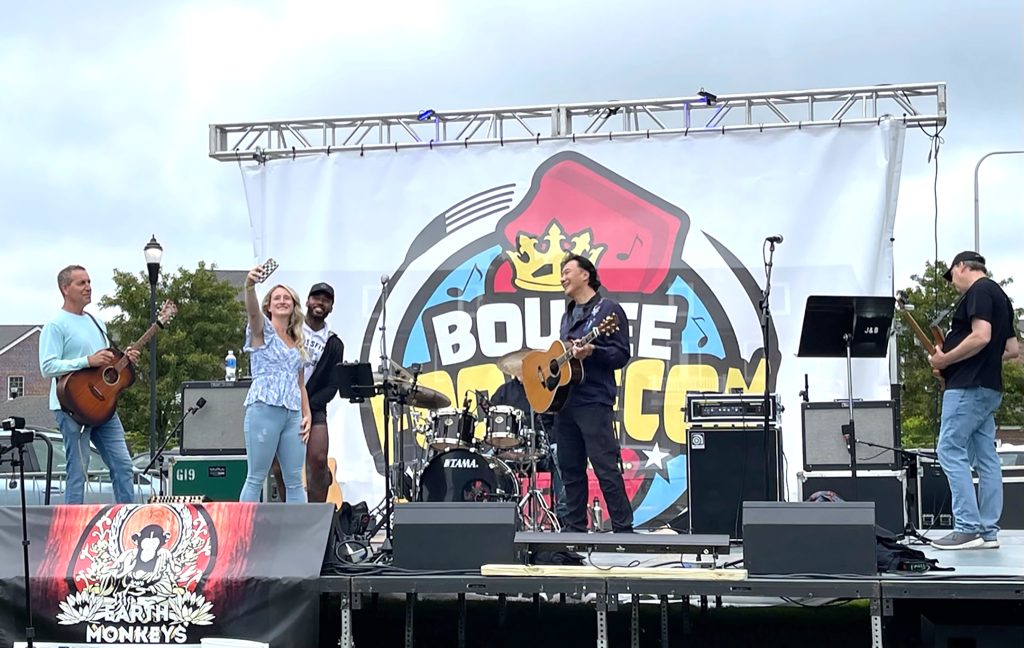 The Earth Monkeys will bring their sounds of the ’80s to the event stage during the second annual Boujee FoodieCon food festival on Fort Monmouth June 1 and 2. Courtesy CW Events