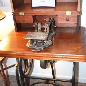 04/18/24, SHREWSBURY HISTORICAL SOCIETY PRESENTS VINTAGE SEWING MACHINE EXHIBIT