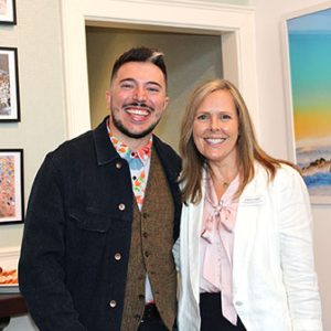 04/25/24, MONMOUTH ARTS OPENED NEW COMMUNITY ARTS SPACE WITHIN THE COUNT BASIE CENTER COMPLEX, Connie Isbell, Connor Kane