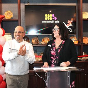 04/25/24, MONMOUTH ARTS OPENED NEW COMMUNITY ARTS SPACE WITHIN THE COUNT BASIE CENTER COMPLEX, Adam Philipson, Teresa Staub