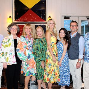 04/18/24, HORIZONS AT THE JERSEY SHORE’S ANNUAL FUNDRAISER: ‘HORIZONS TROPIC’, Jesse Spector, Lore Macdonald, Maggie Riker, Lynn Spector, Marian Lapide, Debbie Menkowitz, Ted Wojtech, Jim Maguire