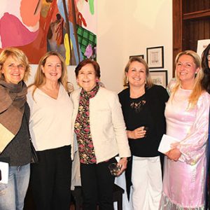 05/02/24, THE HISTORIC ASSOCIATION OF FAIR HAVEN HELD ‘THE ESTUARY’ EVENT FOR HISTORIC BICENTENNIAL HALL, Katy Frissora, Stephanie Adams, Pat Drummond, Kate Raftery, Elise Casey, Tracy Cole