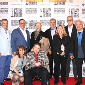 05/09/24, BRUCE SPRINGSTEEN ARCHIVES & CENTER FOR AMERICAN MUSIC HELD SECOND ANNUAL AMERICAN MUSIC HONORS GALA AND CONCERT, Nick Contey, Ken Lesnik, Rosanna Roveda, Gaudy Roveda, Jean Mikle, Bob McGrath, Mike DeGeorge, Lynne Ward, Bob Benjamin