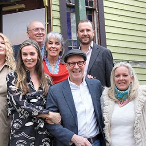 05/02/24, THE HISTORIC ASSOCIATION OF FAIR HAVEN HELD ‘THE ESTUARY’ EVENT FOR HISTORIC BICENTENNIAL HALL, Kim Lauer, Emily Billington, Dave Murphy, Kris Murphy, John Lauer, George Billington, Beth Drummond