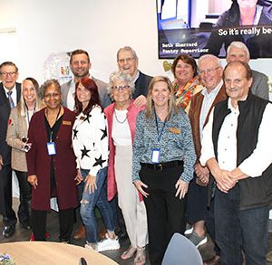 05/09/24, LUNCH BREAK’S GRAND OPENING CELEBRATION AND RIBBON CUTTING, Lunch Break board members, 109 Construction Committee members