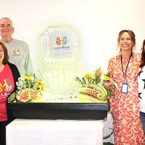 05/09/24, LUNCH BREAK’S GRAND OPENING CELEBRATION AND RIBBON CUTTING, Margo Hooker, Paul Hooker, Tracey Stewart, Robin Klein