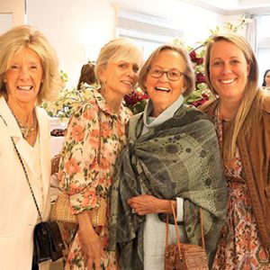 06/06/24, CANCERCRUSHER FOUNDATION’S TEA PARTY LUNCHEON WILL BENEFIT MEMORIAL SLOAN KETTERING CANCER CENTER, Suky Bracken, Ann Hawley, Sandy McIntyre, Meg Denise