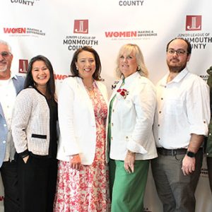05/16/24, JUNIOR LEAGUE OF MONMOUTH COUNTY’S WOMEN MAKING A DIFFERENCE LUNCHEON, Larry Chesal, Nancy Tran, Morgan Gaynor, Rosemary Ryan, Cody Valkos, Frank Calandra