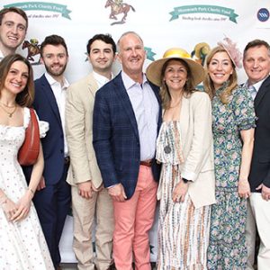 06/06/24, MONMOUTH PARK CHARITY FUND’S 19TH ANNUAL KENTUCKY DERBY DAY CELEBRATION, Dylan Lloyd, Colleen Calpin, Logan Whalen, Patrick, Jim, Audrey Calpin, Larson, Chris Whalen, Barbara Martelli