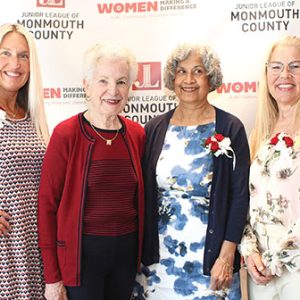 05/16/24, JUNIOR LEAGUE OF MONMOUTH COUNTY’S WOMEN MAKING A DIFFERENCE LUNCHEON, Jenica Roffina, Caryl Sills, Geeta Torno, Tammi Stanziale