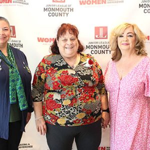 05/16/24, JUNIOR LEAGUE OF MONMOUTH COUNTY’S WOMEN MAKING A DIFFERENCE LUNCHEON, Nancy Peterson, Adele Meistrich, Ester Jordan