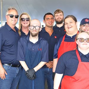 08/08/24, THE JERSEY SHORE PARTNERSHIP’S ANNUAL SUMMER CELEBRATION AT SANDY HOOK, Mark Cartier, Stephanie Cartier, Ryan, Katie, staff