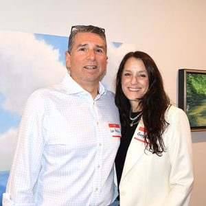 07/25/24, ‘ARTISTS OPEN HEARTS’ FOR LUNCH BREAK’S 5TH ART AUCTION AND GALLERY SHOW, Lou, Ginny Padula