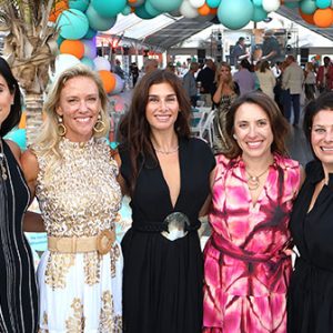 09/26/24, VISITING NURSE ASSOCIATION HEALTH GROUP HELD BI-ANNUAL BEACH BALL, Shannon Trudel, Molly Kroon Jacubecy, Tiz Ziman, Jennifer Gralitzer, Alyssa Spector