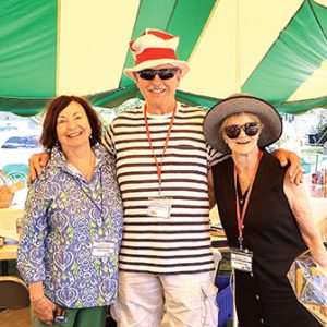 08/01/24, ST. GEORGE’S-BY-THE-RIVER’S 76TH ANNIVERSARY CANTERBURY FAIR, Cathy Becker, Herb Geiss, Anette Taylor