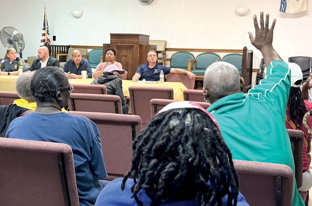 Borough officials heard from residents living on the West Side of Red Bank who are concerned about various quality-of-life issues. Sunayana Prabhu