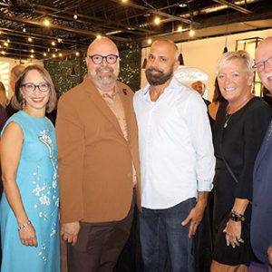 10/24/24, MONMOUTH ARTS ANNUAL GALA: L’ART DU CIRQUE, Joe Barris, David, Laurie Overaker, Jason Barris, Lynne, Fred Truex