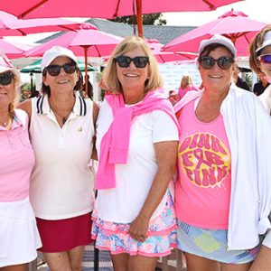 10/03/24, LEON HESS CANCER CENTER COUNCIL OF MONMOUTH MEDICAL CENTER FOUNDATION HELD ‘SWING PINK’, Debbie Orrigo, Francois Lucarelli, Gail VanWinkle, Betsy McKnight, Maria Crowley