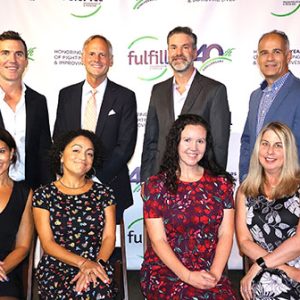 10/17/24, FULFILL HOLDS ITS 40TH ANNIVERSARY GALA, Betsy Palazzo Dudick, Claudette Sierra-Pappas, Nicole Trivigno, Julia Russo, Christopher Dudick, Perry Pappas, Chris Sullens, Rick Russo