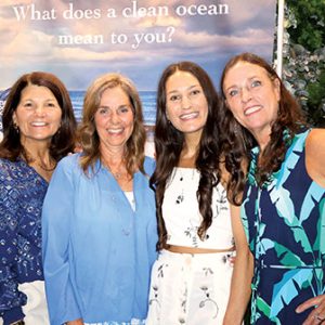 10/24/24, CLEAN OCEAN ACTION’S 40TH ANNIVERSARY GALA WAS WAVES OF FUN, Lisa Wilson, Mary Beth Thompson, Colby Wilson, Debbie Schluter