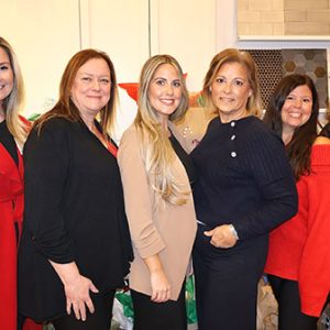 01/09/25, CASA FOR CHILDREN OF MONMOUTH COUNTY HOSTED 8TH ANNUAL SPIRIT OF GIVING EVENT, Lynn Pitarresi, Jeanine Hernandez, Jill Clancy, Mary Ellen Rinaldi, Monica Davidson, Renee Gregory