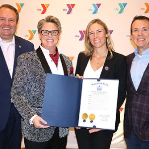 12/19/24, YMCA OF GREATER MONMOUTH HELD 150TH ANNIVERSARY GALA, Erik Anderson, Laurie Goganzer, Margie Donlon, Sen. Declan O’Scanlon