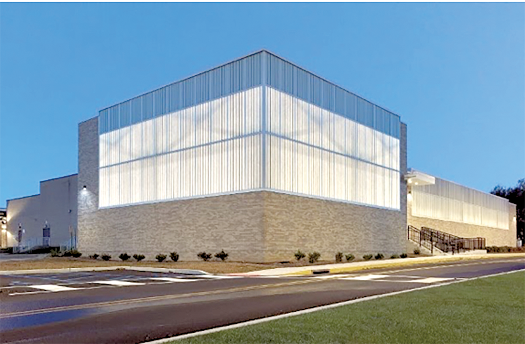 A rendering of the proposed auxiliary gymnasium. Courtesy Shore Regional High School District