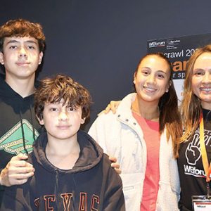 02/13/25, WEFORUM FIT CRAWL AND HAPPY HOUR CELEBRATES 10TH ANNIVERSARY, Carolyn DeSena, Neil, Jack, Maddy DeSena