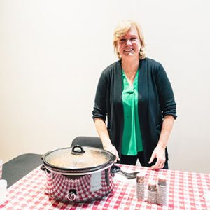 02/20/25, MIDDLETOWN ARTS CENTER WARMS THE DAY WITH CHILI COOK-OFF, Lori Timney