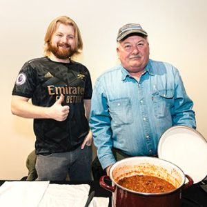 02/20/25, MIDDLETOWN ARTS CENTER WARMS THE DAY WITH CHILI COOK-OFF, Nick Bashore, Ray Bashore