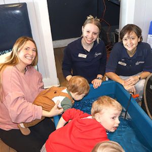 02/27/25, CLEAN OCEAN ACTION’S INAUGURAL ‘WAVES OF WONDER’ BUBBLY BRUNCH AND MARINE CARNIVAL, Jessica Webke, Jennifer Meyer, Desiree Michalski, children