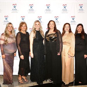 04/10/25, CASA Celebrates 20 Years of Advocacy and Impact at Anniversary Gala, Jill Clancy, Mary Ellen Rinaldi, Lynn Pitarresi, Jeanine Hernandez, Renee Gregory, Monica Davidson