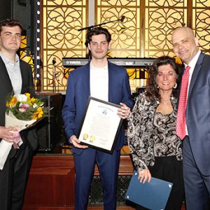 04/10/25, CASA Celebrates 20 Years of Advocacy and Impact at Anniversary Gala, Matt, Alex Van Brunt, Mary Ann Larkin, Jason Van Brunt