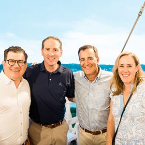 07/17/25, Fireworks on the Navesink Raises Funds for Riverview Medical Center, Brian Nelson, Tony Perry, Domenic DiPiero, Meredith Nelson