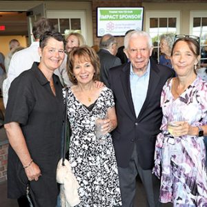 08/21/25, Parker Family Health Center 25th Anniversary Celebration, Carmen Phaneuf, Sue Richman, Charles Richman, Dr. Debra Harmady